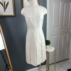 J.crew fancy dress size 0 , white color, wedding dress
